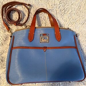 Used Dooney and Bourke Blue Dillen Shoulder Bag